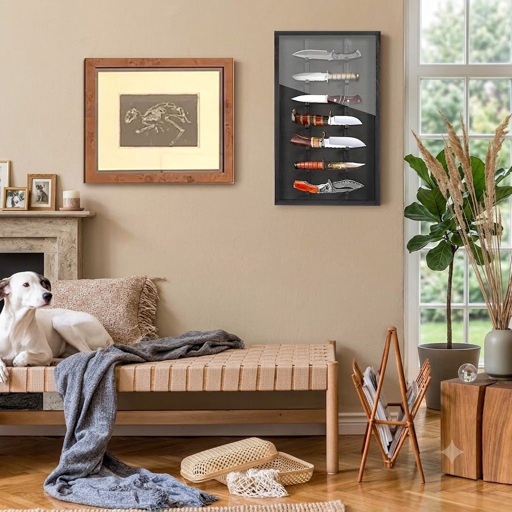 A SHOW PICES WALL MOUNTED