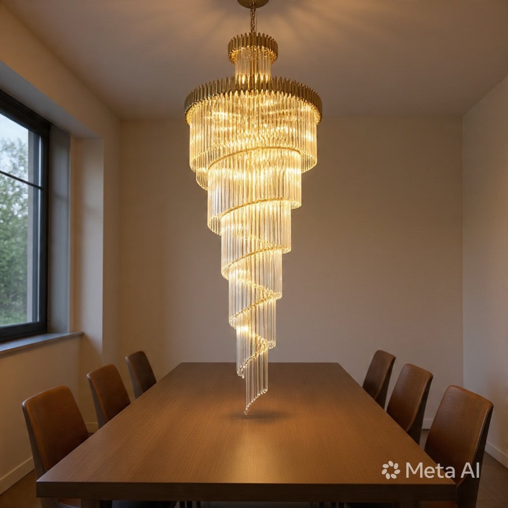 DOUBLE HEIGHT CHANDELIER image 4