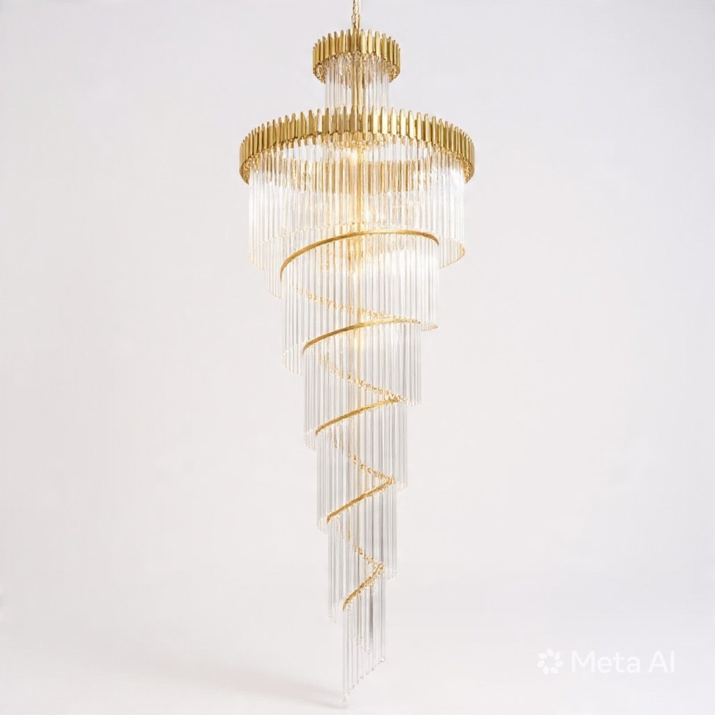 DOUBLE HEIGHT CHANDELIER