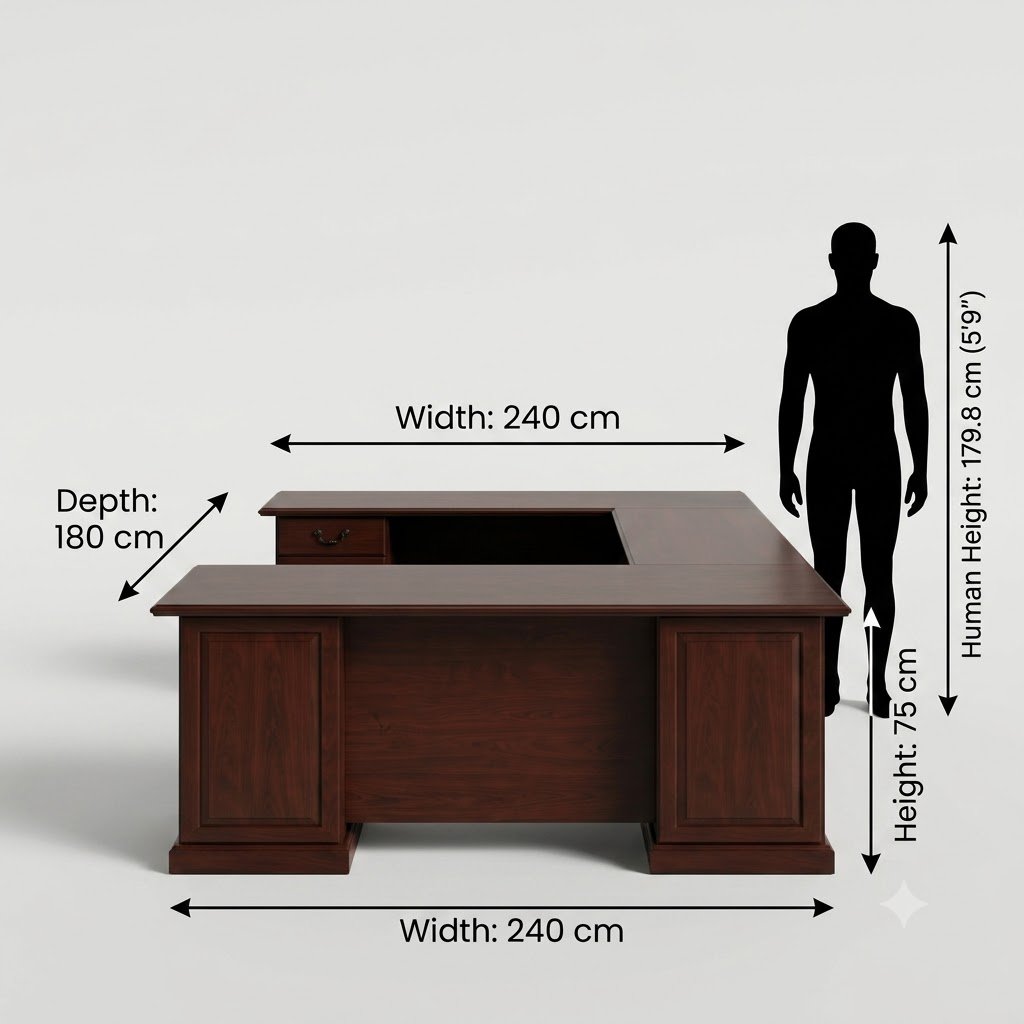A LUXURY U SHAPE EXECUTIVE TABLE image 3