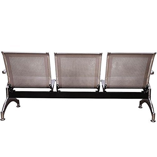 Pro-Series 3-Seater Metal Waiting Room Bench image 4